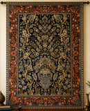Superfine tree of life handmade Persian Birjand rug 208x138cm