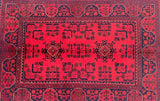 Wool Tribal Handmade Afghan Khal Rug 145x98cm Australia