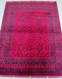 Certified Handmade Afghan Rug 195x150cm