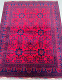 Fine Authentic Hand Knotted Afghan Khamyab Rug Shoparug