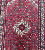 Pure wool Herati design Handmade Persian Enjelas rug 160x110cm Australia