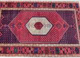 Certified Hand Knotted Persian Khamseh Rug – 200x133cm