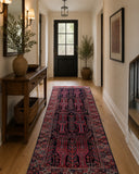 Antique Tribal Persian Zabol Rug 2.6x1.1m