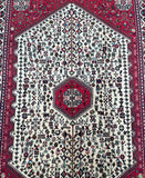wool handmade vintage Persian Abadeh rug Australia