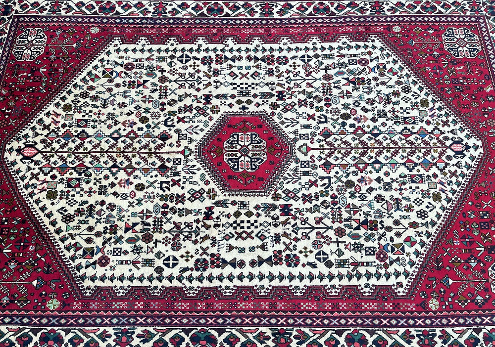Vintage Persian Abadeh Rug 2.6x1.7m