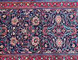 4.8m long lambs wool handmade Persian Sarough Hall runner rug
