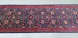 4.8m long lambs wool handmade Persian Sarough Hall runner rug Australia