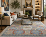 Large room size lambs wool Mamluk handmade Afghan Chobi rug 3.7x2.8m