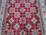 Massive Room Size Wool Handmade Afghan Kazak Rug 371x272cm Perth