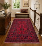 Tribal Afghan Kunduz Rug 1.5x1m