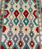 Hand Woven Boho Design Tribal Afghan Aryana Kilim Rug 2x1.5m Shoparug