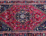 Full room size tribal hand knotted Persian Qashqai Shiraz rug 2.8x1.8m Perth