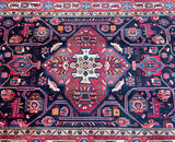 Room size tribal hand knotted Persian Tuserkan rug 310x172cm Perth