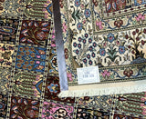 2.4x1.7m Garden Design Persian Birjand Rug