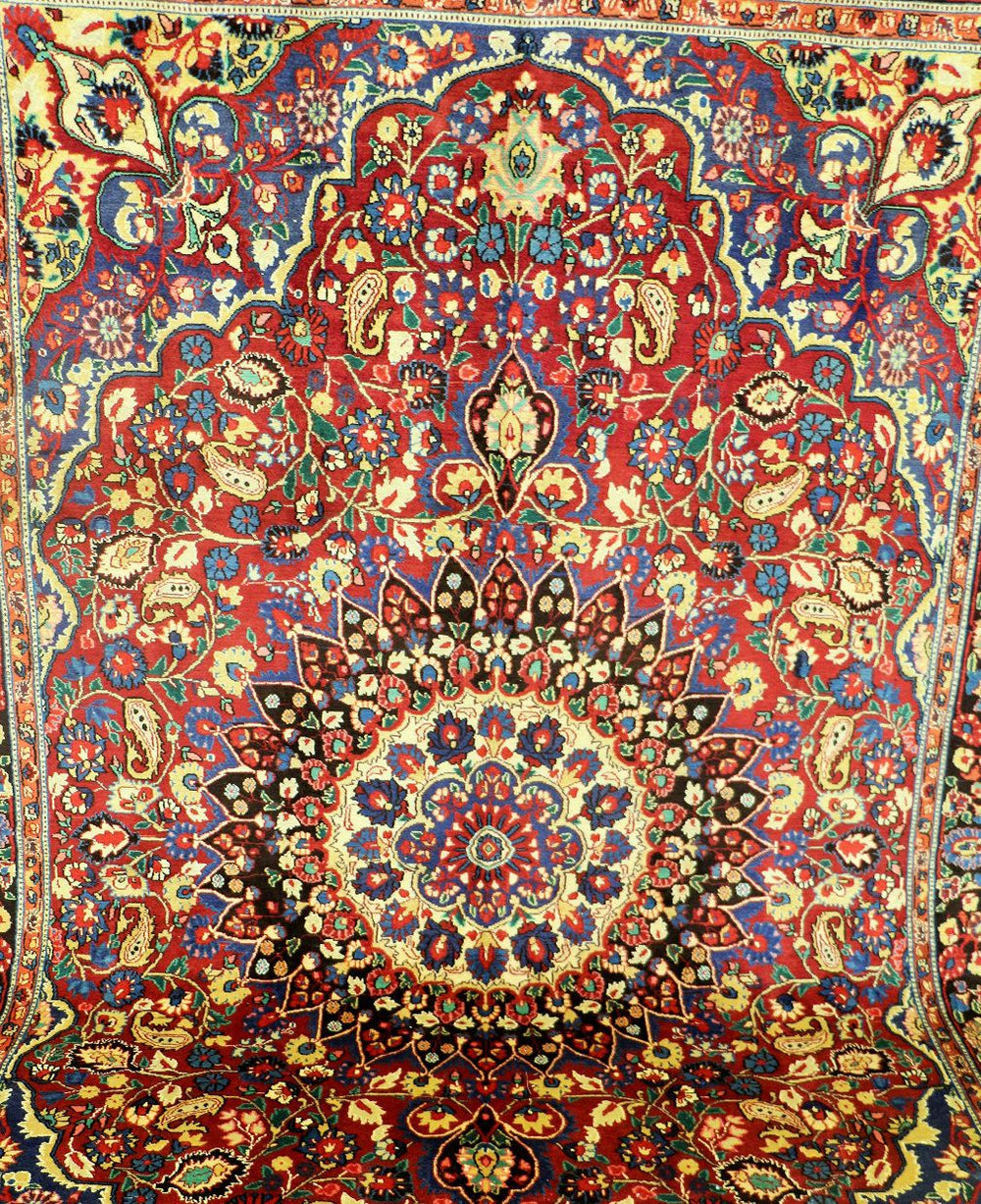 Dome Design Persian Birjand Rug 3x2m