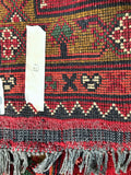 3x2m Tribal Afghan Qunduz Rug