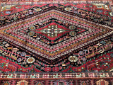 3x2m Persian Shiraz Qashkuli Rug