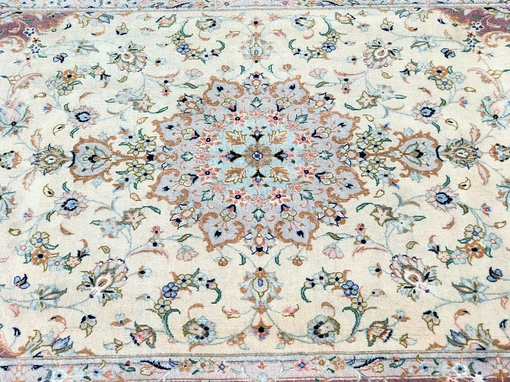 2.3x1.4m Kashan Persian Rug