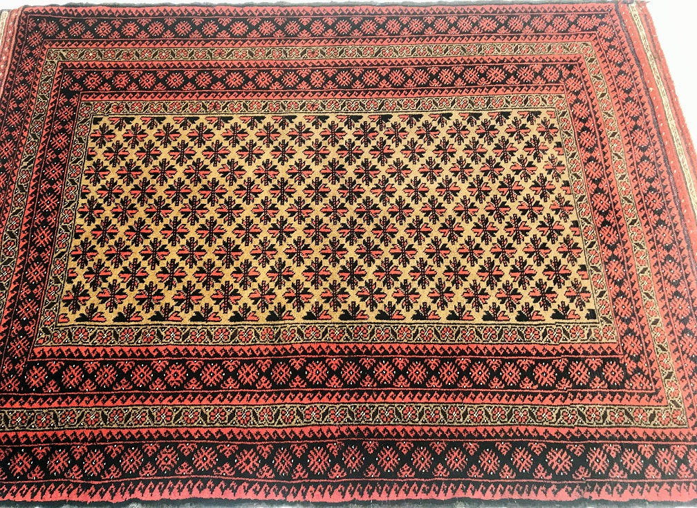 1.5x1.1m Balouchi Persian Prayer Rug