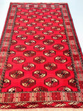 2x1.2m Bokhara Design Turkoman Persian Rug - shoparug