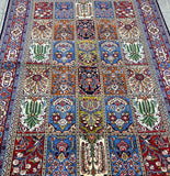 2.3x1.4m Garden Design Ghiasabad Persian Rug