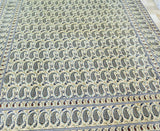 4x3.1m Paisley Kashan Persian Rug