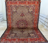 3.15x2.1m Herati Birjand Persian Rug - shoparug