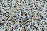 3x2m Beige Kashan Persian Rug - shoparug