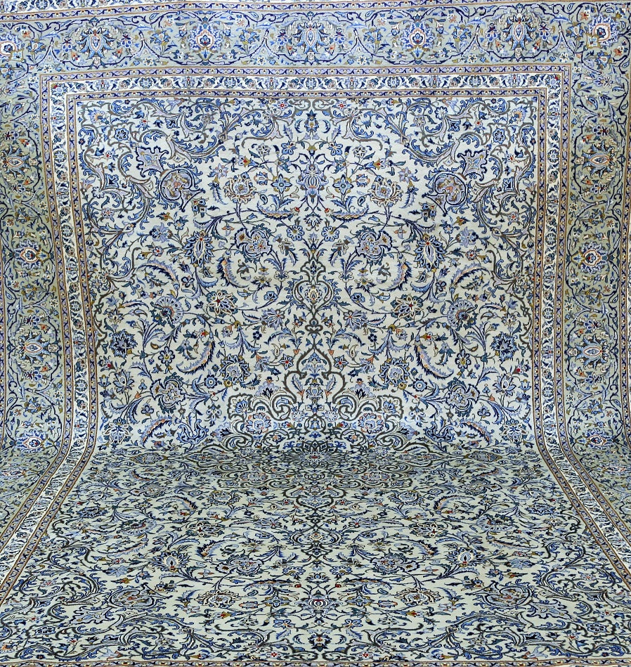 Persian Kashan Rug 4x3m