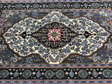 1.5x1.1m Superfine Persian Qom Rug