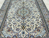 3x2m Beige Persian Kashan Rug - shoparug