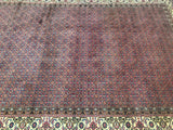 3.4x2.5m Herati Ardebil Persian Rug - shoparug