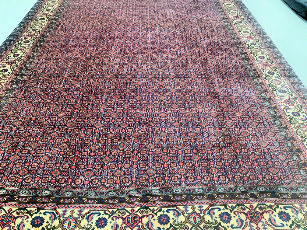 3.4x2.5m Herati Ardebil Persian Rug