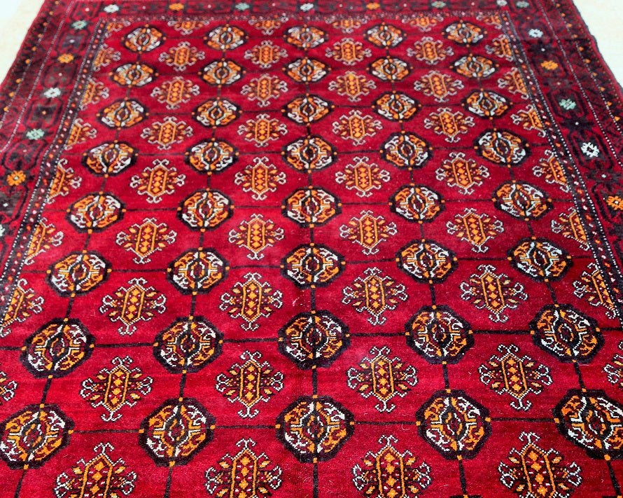 Tribal Persian Turkoman Rug 3x1.8m | shoparug