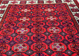 3.2x2.2m Vintage Kurdi Persian Rug