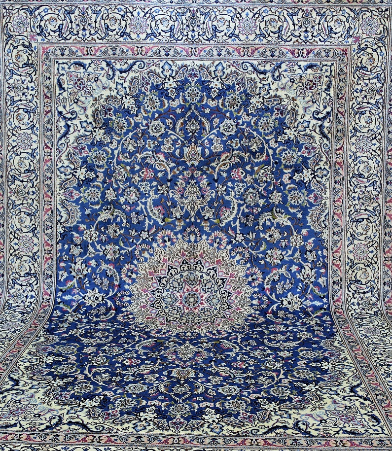Fine Persian Nain Rug 3.7x2.5m