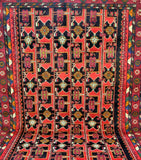 3x2m Persian Tribal Kurdi Rug