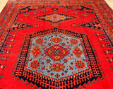 3.7x2.4m Tribal Persian Vis Rug