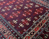 3.6x2.3m Persian Turkoman Rug - shoparug