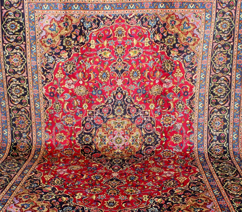 3.4x2.5m Persian Kashmar Rug