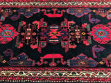 1.6x1.1m Tribal Hamedan Persian Rug