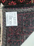 2x1.1m Vintage Persian Balouchi Rug - shoparug