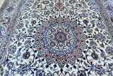 3.5x2.5m Silkinlay Nain Persian Rug - shoparug