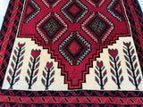2x1m Tribal Persian Balouchi Rug