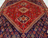 3x2m Shiraz Persian Rug