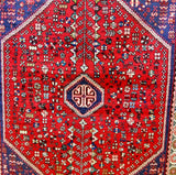1.5x1m Tribal Abadeh Persian Rug