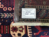 3x2m Pictorial Persian Afshari Rug