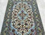 1.5x1.1m Kashan Persian Rug - shoparug