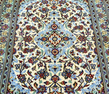 1.5x1.1m Kashan Persian Rug