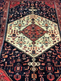 2.x1.4m Antique Persian Hamedan Rug